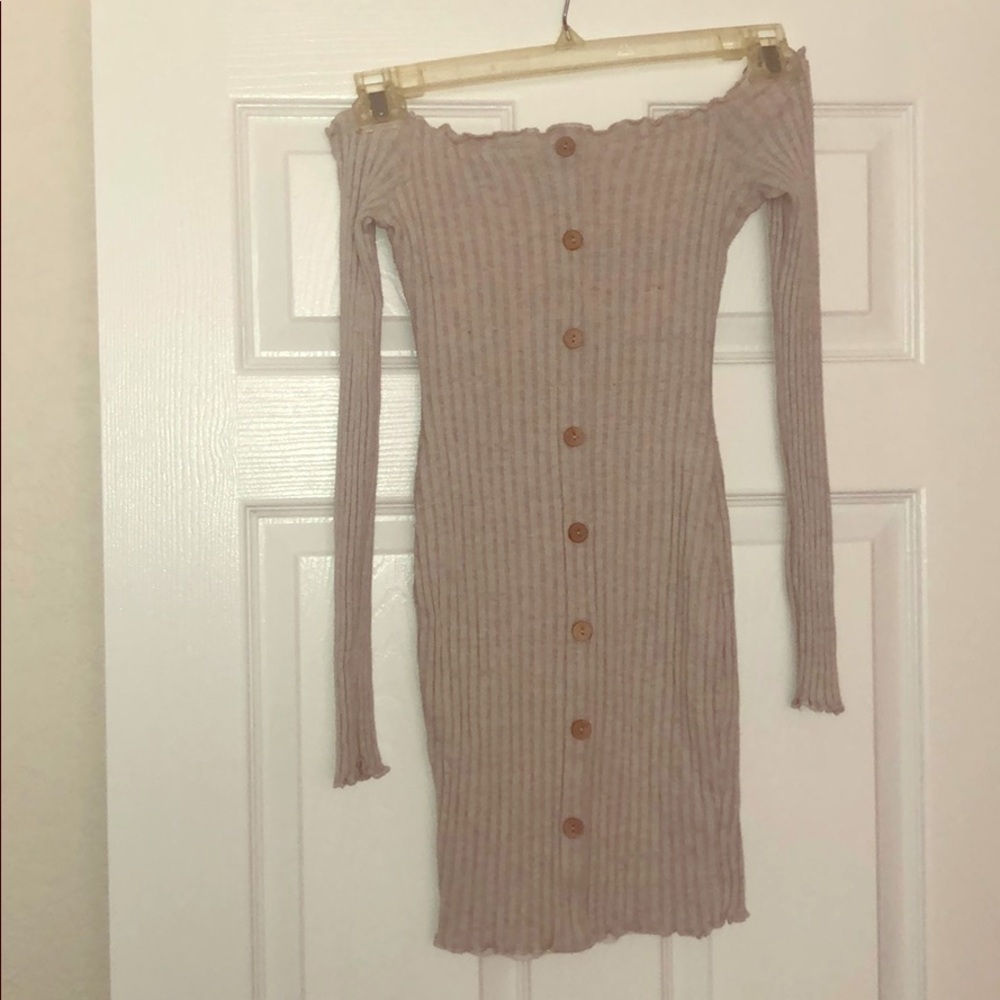 Off the shoulder dress